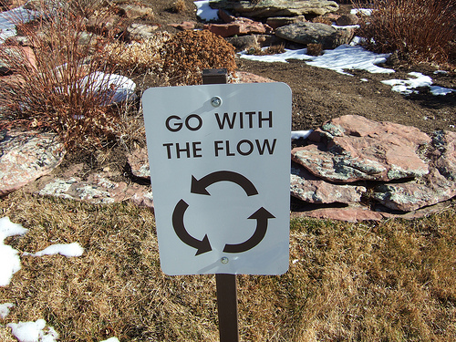 go with the flow