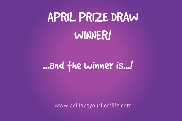 April Prize Draw Winner!
