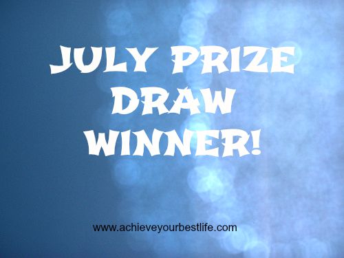 July Prize Draw Winner!