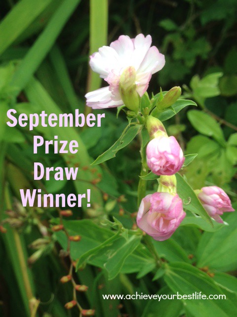 September Prize Draw Winner!