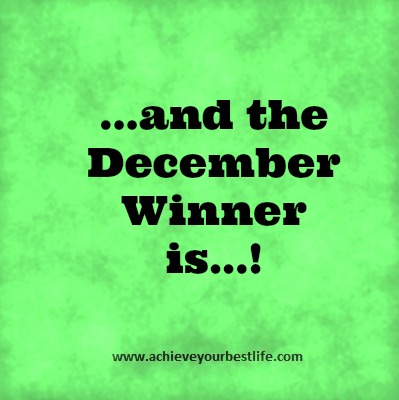 December Prize Draw Winner!