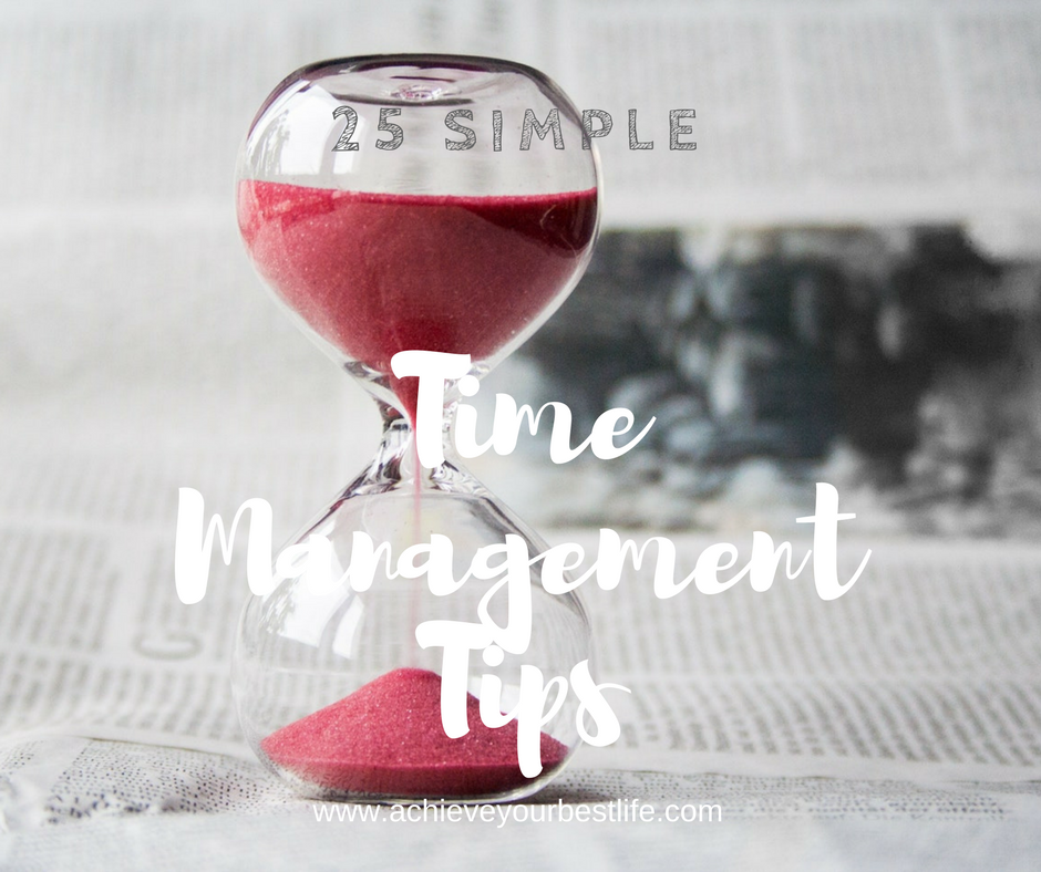 Simple Time Management Tips