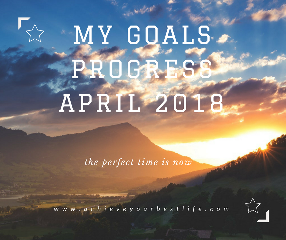 personal goals progress update